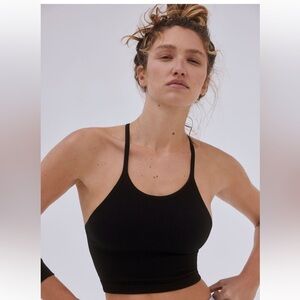 Free People Xs/s Happiness Runs Cropped Tank